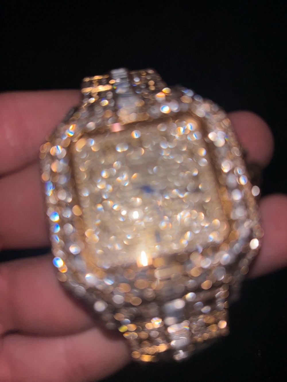 Gold and Black Arab Bussdown Watch